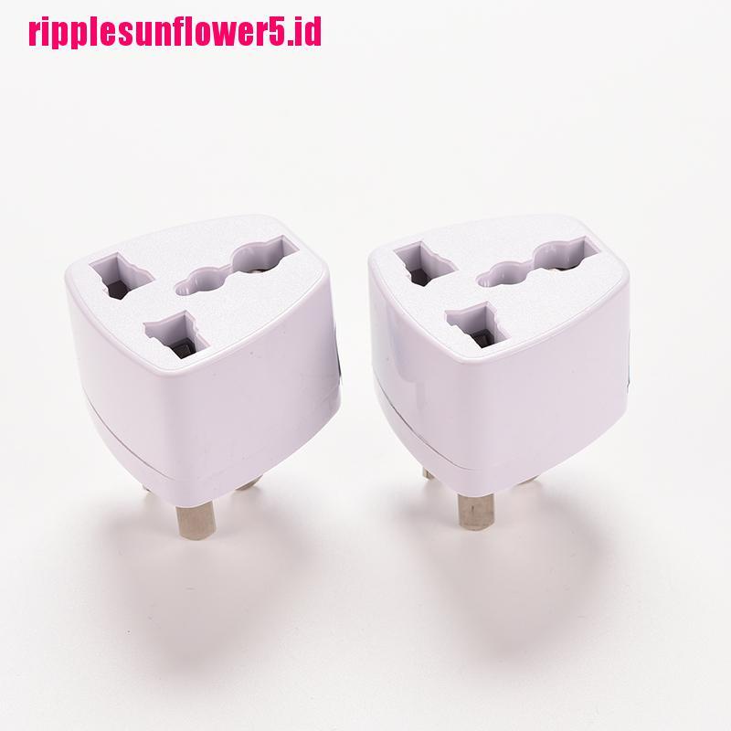 Adapter Konverter Power AC 3 pin Universal Ke Autralia Plug US EU