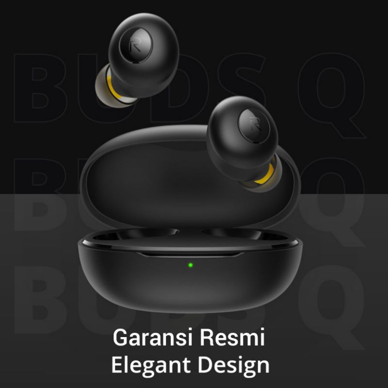 Realme Buds Q TWS Bluetooth Headset Garansi Resmi Real Me Indonesia Relmi Rilmi Hedset Earphone