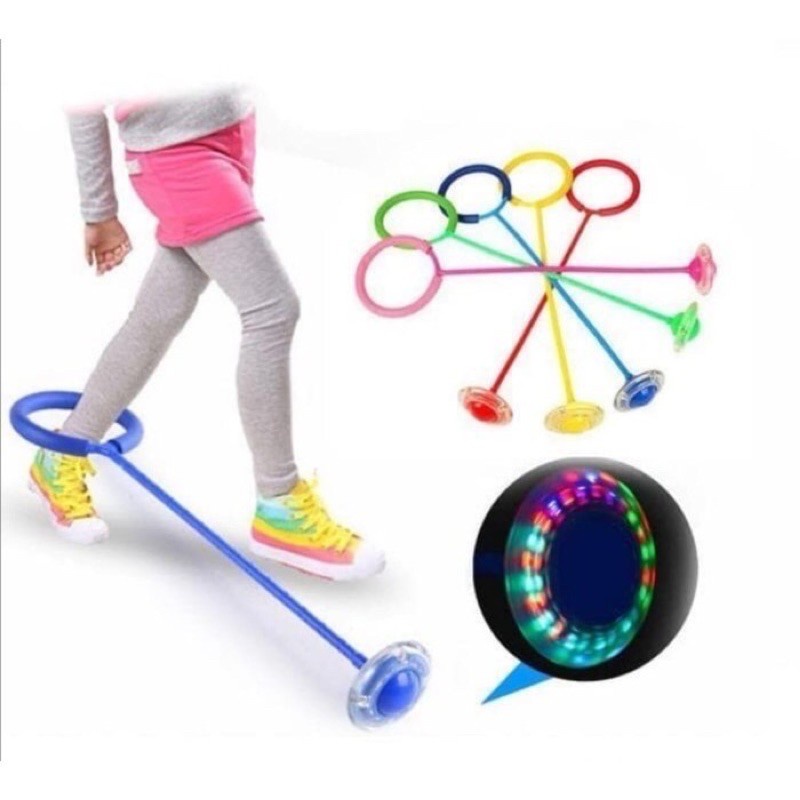 TERMURAH Hulahoop Kaki - Mainan Anak Hula Hoop kaki LED - Alat olahraga anak