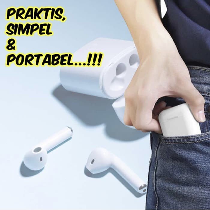 BAROKAH GAMIS GARANSI 1 BULAN KERUSAKAN Headset Bluetooth Portabel TWS