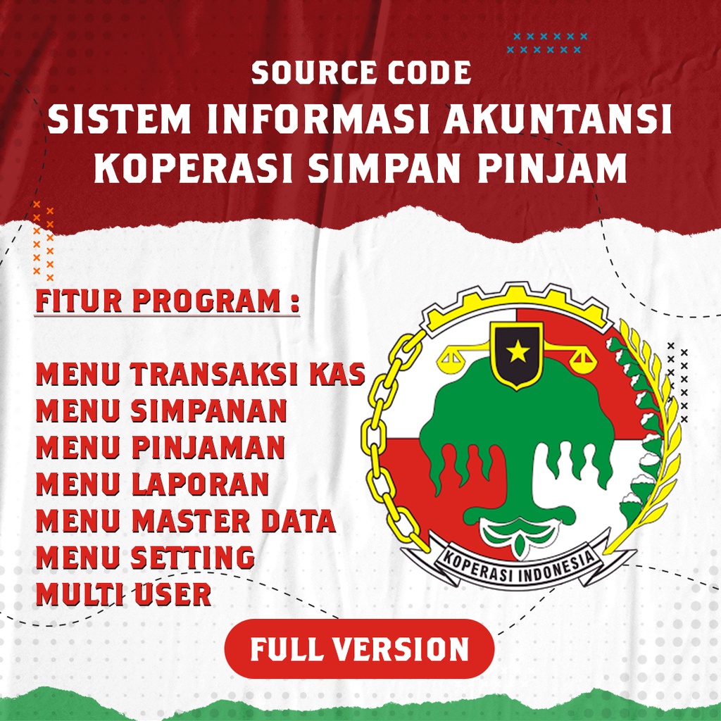 Source Code Aplikasi Sistem Informasi Akuntansi Koperasi Simpan Pinjam Berbasis Web [FITUR MENU TERL