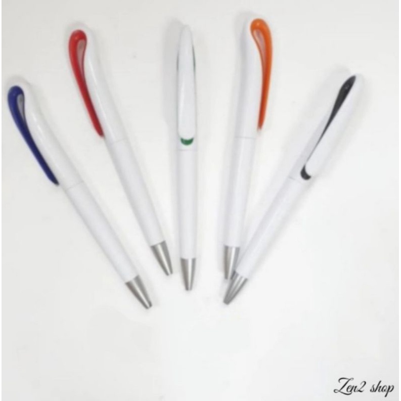 

Pulpen Plasrik Angsa/Ballpoint Plastik Souvenir / Pulpen Promosi