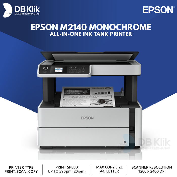 Printer EPSON M2140 Monochrome (EPSON M2140 Ink Tank Printer)