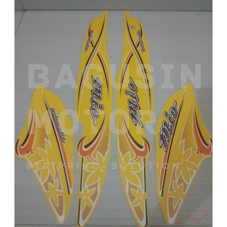Striping List Body Mio Sporty Bunga 2005 Kuning