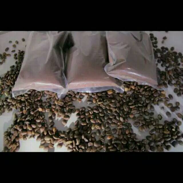 

Bubuk kopi khas desa. Berat 200 gram