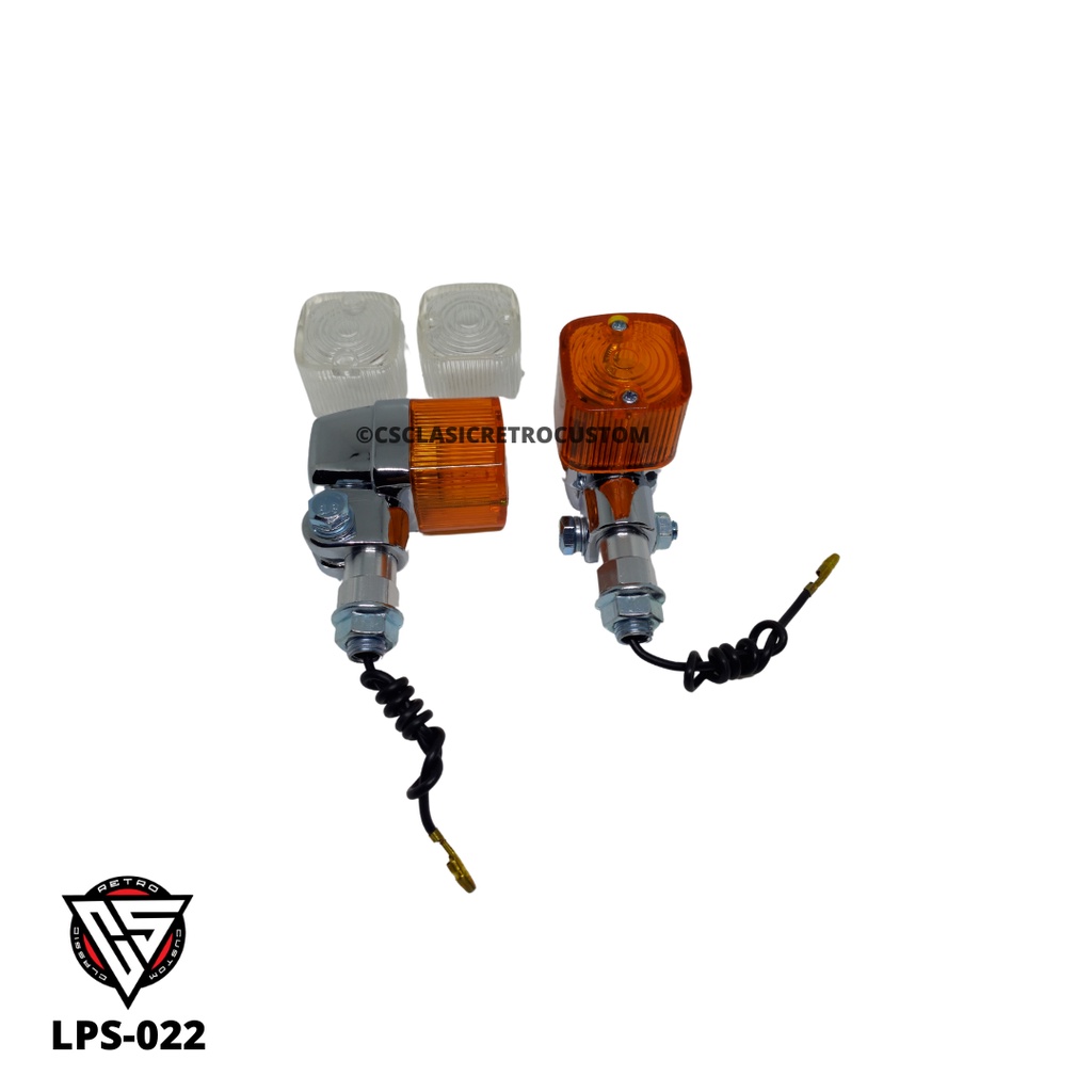 LAMPU SEIN KOTAK/SQUARE  CUSTOM, LAMPU SEIN CHOPPER, BOBBER, LAMPU SEIN JAPSTYLE, LAMPU SEIN BRITISH