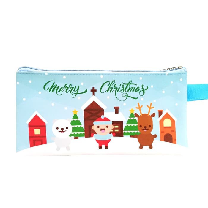 

jdbj Christmas Case Trio Little Kids Tempat Pensil Souvenir Gereja