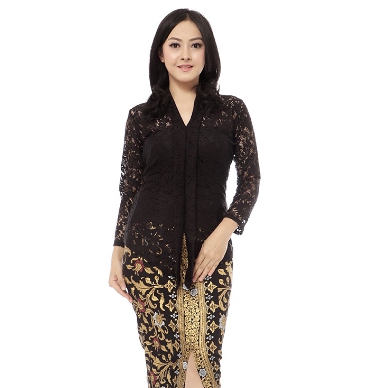 KEBAYA WISUDA MODEL KARTINI LENGAN PANJANG