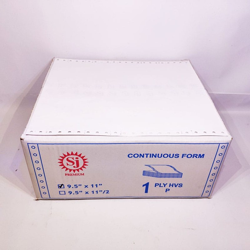 

Paper Pryns Continuous Form 9,5 x 11 1ply SJ Premium - Putih