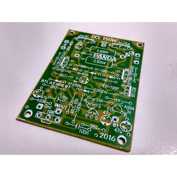 PCB Power Amplifier OCL 150 Watt
