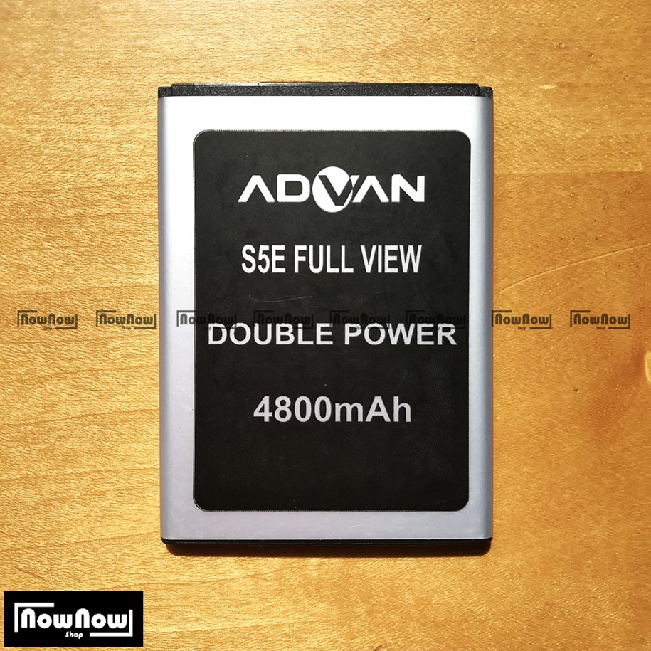 Baterai Advan S5E Full View Original Double Power Batre Batrai Battery HP Pullse