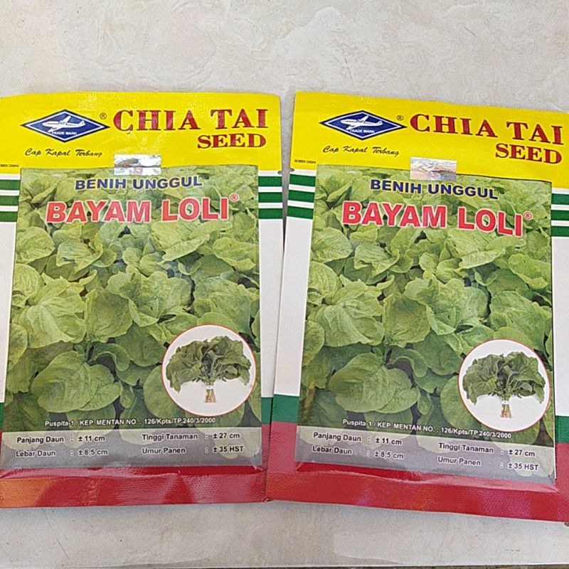 Benih Bayam Unggul BAYAM LOLI 50 gram