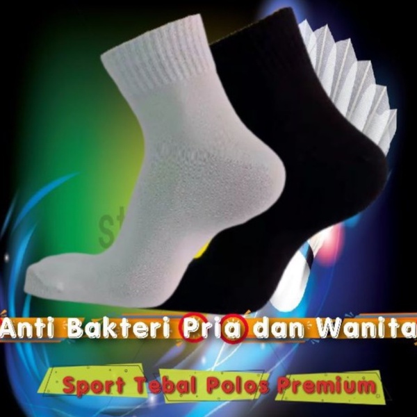 Kaos Kaki Sport/KAOS KAKI SPORT POLYESTER/KAOS KAKI SPORT TEBAL/KAOS KAKI KEKINIAN