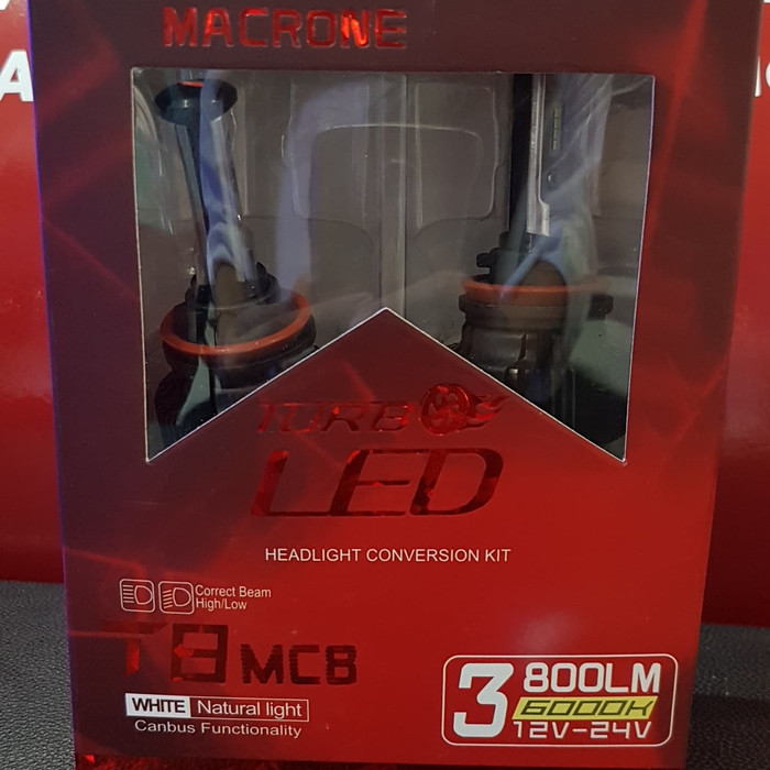 Lampu LED Macrone MC8 H8/H11 35W