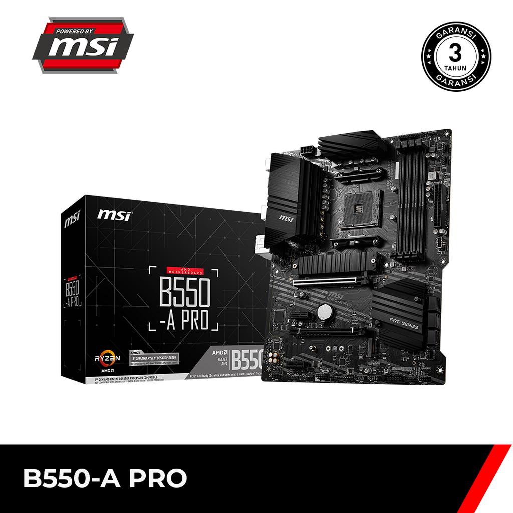 MSI Motherboard B550-A Pro DDR4 AMD