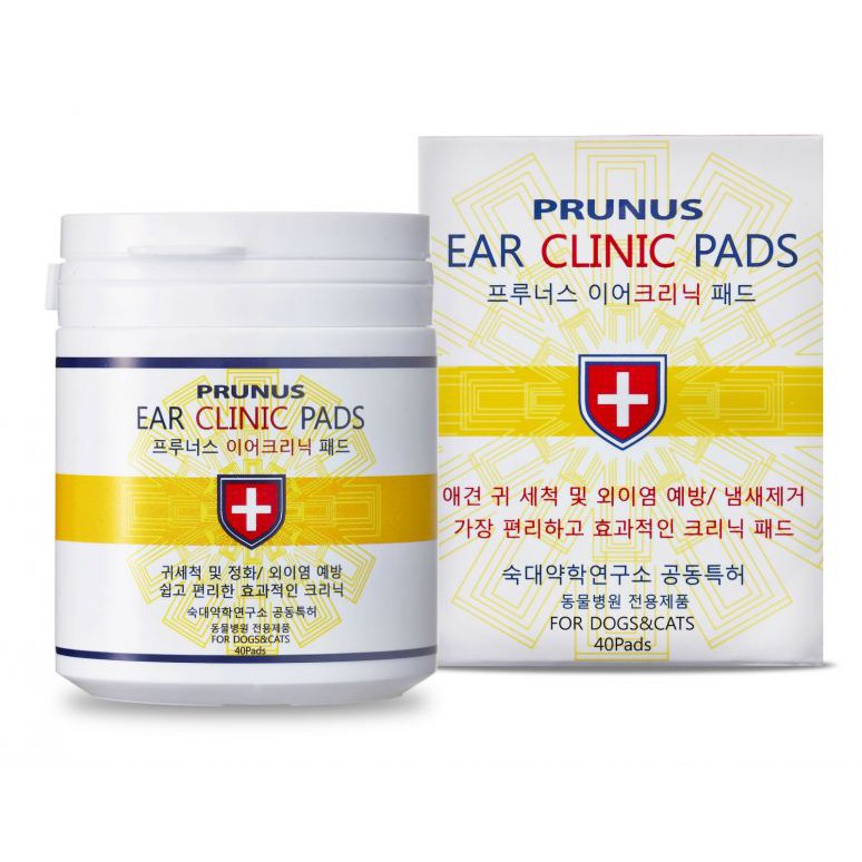 Prunus Ear Clinic Pads Permbersih Telinga Anjing Kucing High