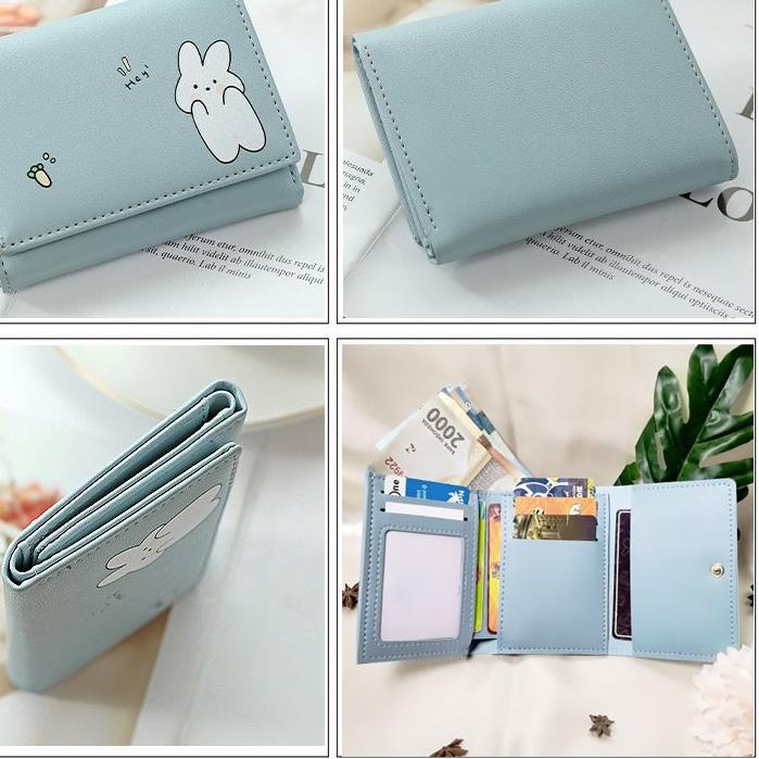 Hot Dompet Wanita Anak Remaja Lucu Mini Lipat 3 Import Ala Korea ,,