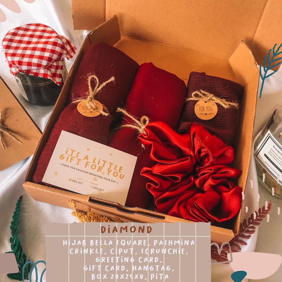 

ㅝ HAMPERS HIJAB PASHMINA/ GIFT BOX HIJAB PASHMINA/ BOX HAMPERS HIJAB PASHMINA FOR GRADUATION/ BIRTHDAY/ ANNIVERSARY/ HAMPERS LEBARAN/ SEMPRO ECT NEW PRODUCT 3287 ✿