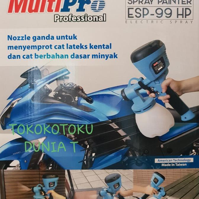 Multipro ESP-99HP Spray Gun Electric Spray Painter Paint Gun