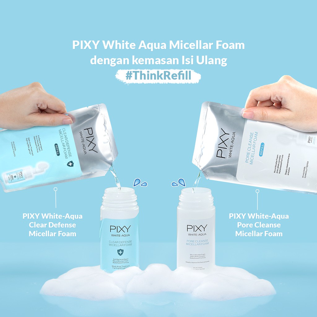 Pixy White-Aqua Micellar Foam | Refill Pixy White-Aqua Micellar Foam