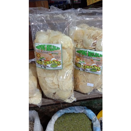 

emping melinju/belinju mentah 1kg