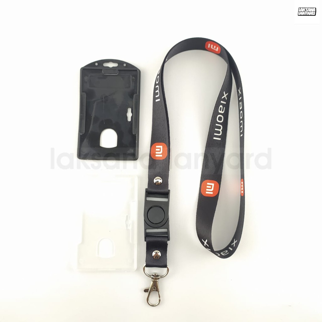 

LANYARD TALI ID CARD PROMOTOR XIAOMI LOGO BARU PRINTING