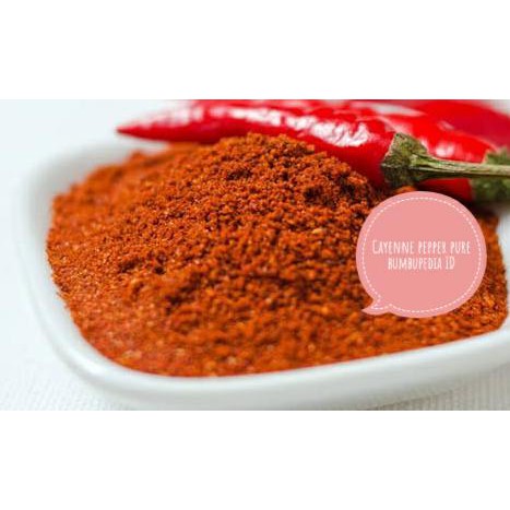 

BERKUALITAS! Cayenne Pepper Powder/ Cabe Cayenne Bubuk Super HOT High Grade 100gram