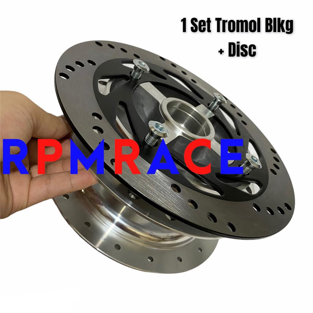 Teromol Tromoll Belakang Ninja 150 r rr Polish Chrome Free Cakram