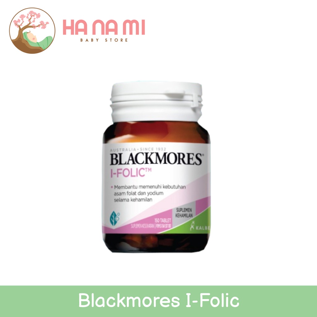 Blackmores I-Folic | Suplemen Ibu Hamil | Asam Folat (60)