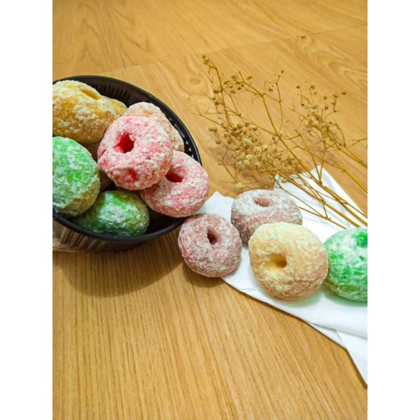 

PROMO 3pcs DONAT PELANGI/KHAS BANDUNG