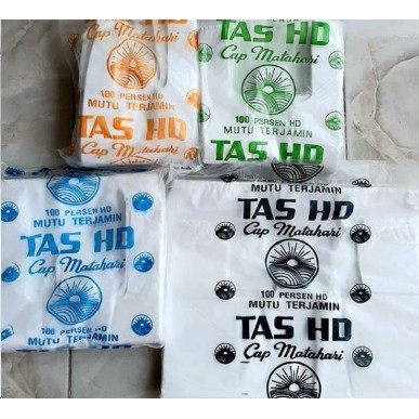 Plastik Putih Tebal berat 1 KG (isi banyak)