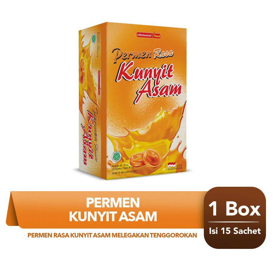 

1 Box Permen Kunyit Asam