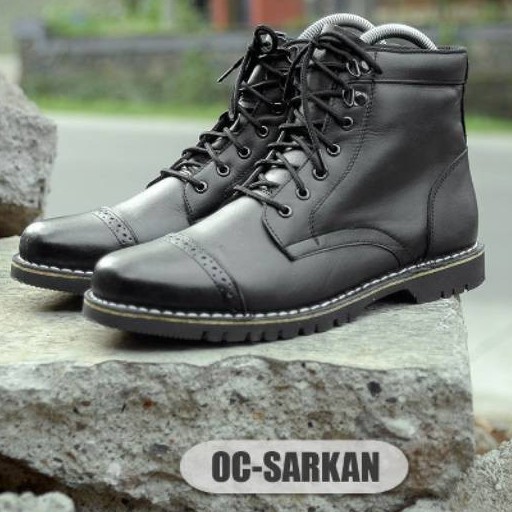 SEPATU KULIT BOOT ORIGINAL BIG SIZE 47