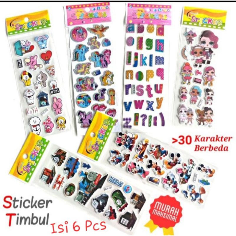 

Sticker Timbul Murah Anak