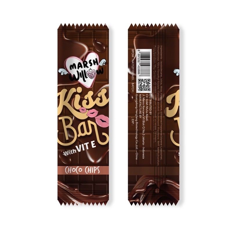 READY Marshwillow Kiss Bar Lip cream with VIT E By Natasha Wilona