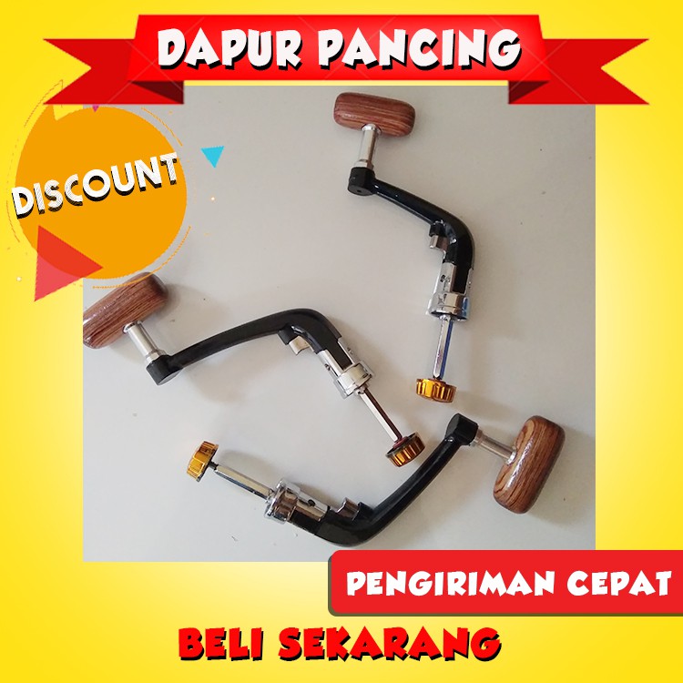 Handle Reel Pancing Sparepart Reel Sparepart mancing Alat memancing