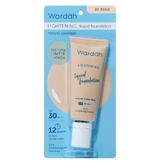 Wardah Lightening Liquid Foundation 25ml TUBE