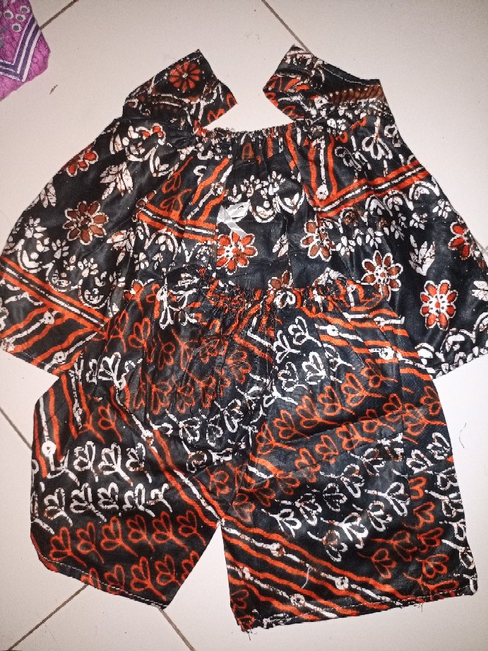 Setelan Butterfly Setelan Batik Anak Baju Tidur Anak Bahan Rayon