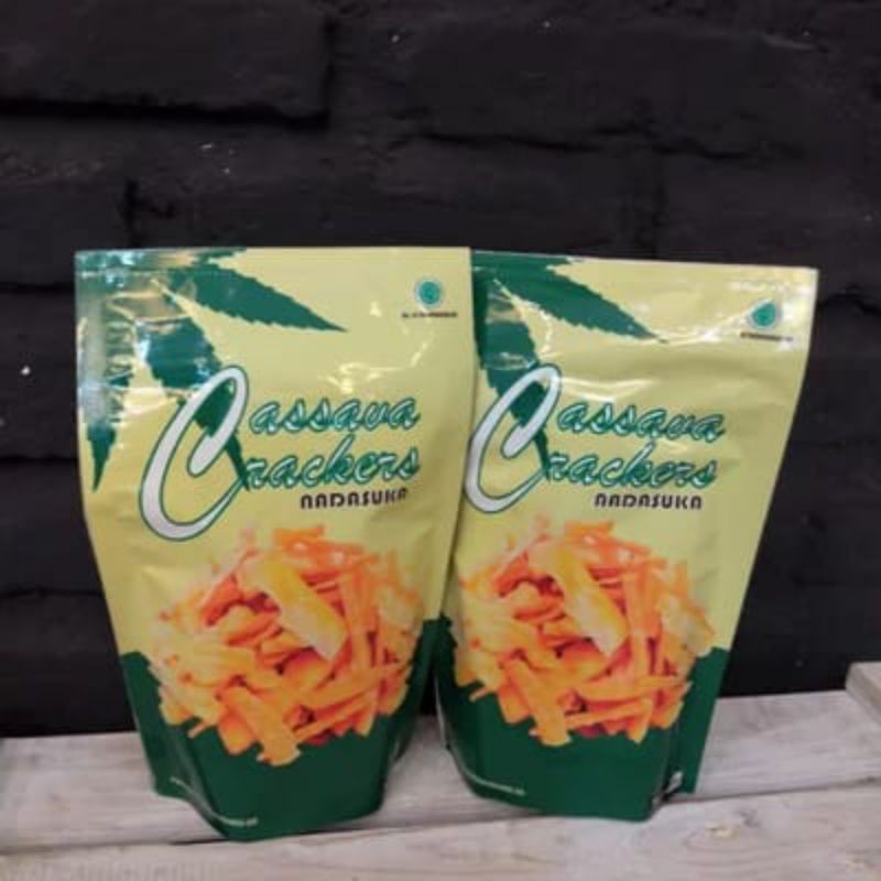 

PALING ENAK !! Cassava Crackers 100gr By Nadasuka SKOMILL