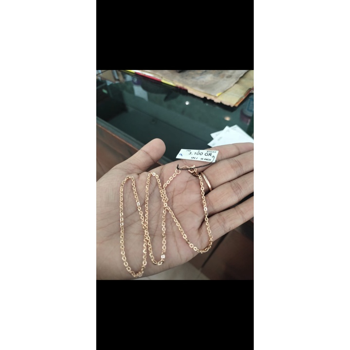 Kalung Emas 17K - 3.1 gr Kadar 750 - 509