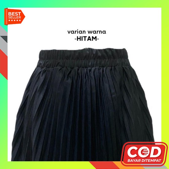 Rok Dres A-Line Skirt Rok Panjang Denim A-Line Skirt Korean Style Midi Rok Plisket Anak Tk / Rok R