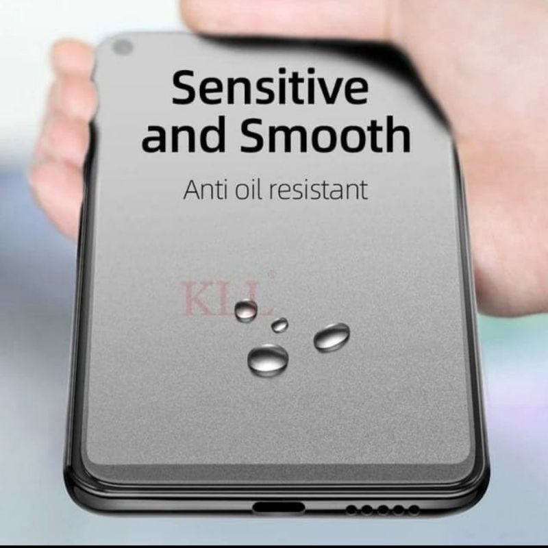 Oppo Reno 5 / 5F Reno 6 4G/5G Temper Glass Matte Anti Minyak Glare  Anti Gores Kaca Screen Protector