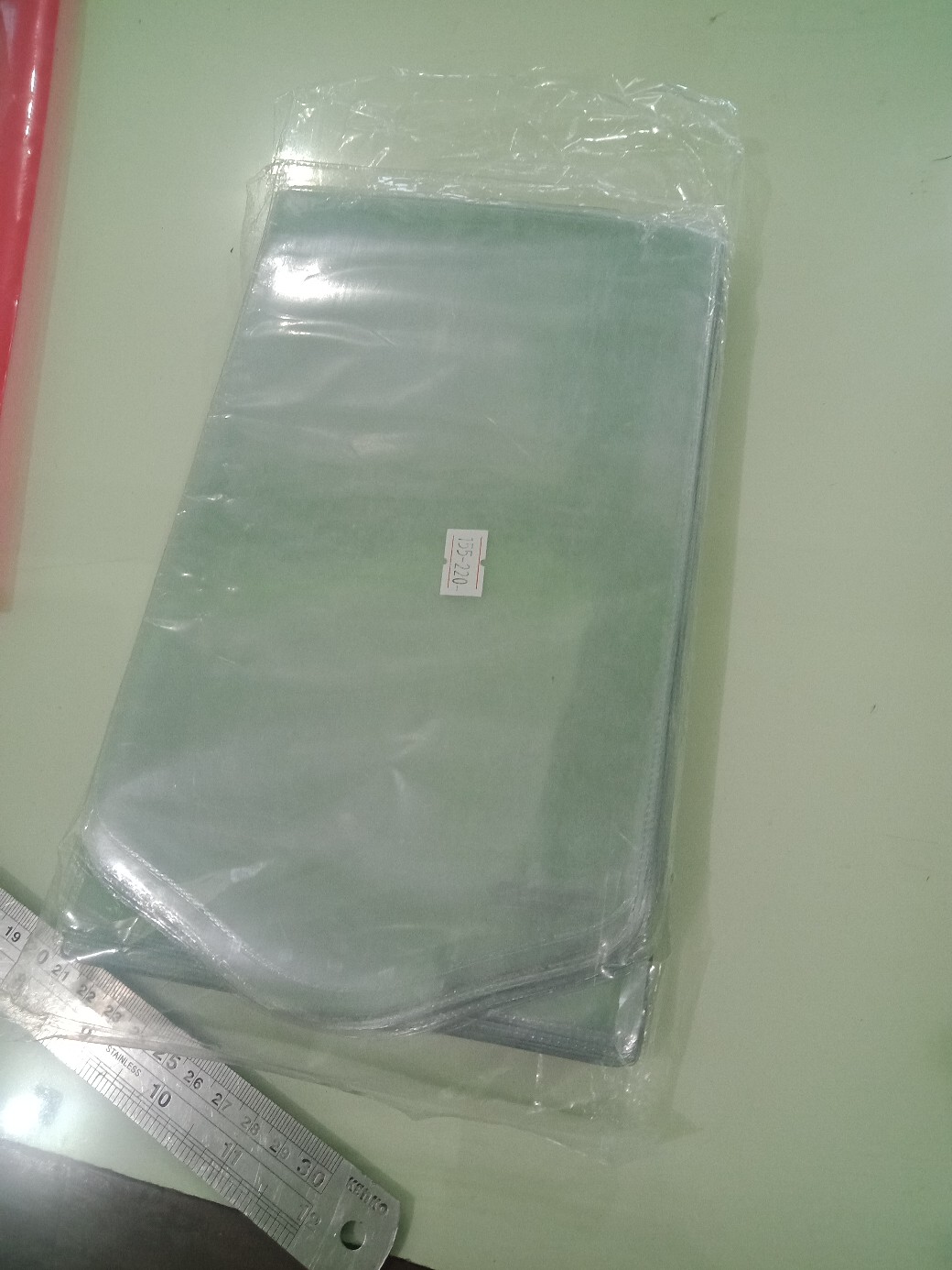 Plastik Mika Spp 15.5 X 22 / Plastik Deposito / Kantong Mika Dengan Penutup / Pak Isi 100