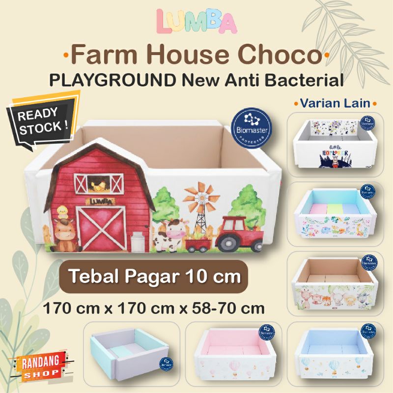 Lumba Playmat Playground Bumper Bed Bumpermat Matras Tempat Tidur Bayi