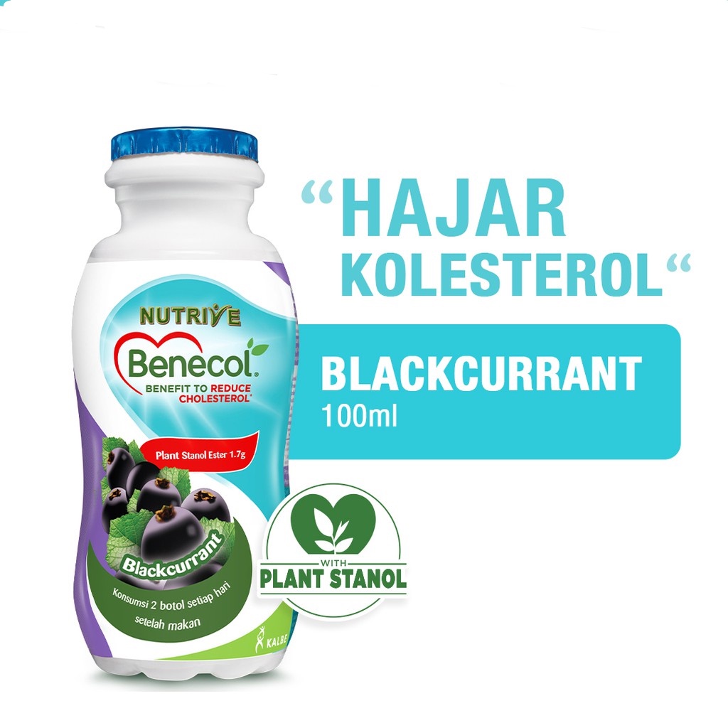 

Nutrive Benecol Blackcurrant 100ml YOGURT ANTI KOLESTEROL