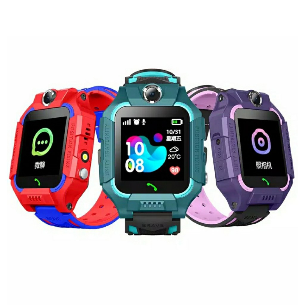 [☑️COD] SMARTWATCH ANAK Z6 Q19 MITO GEAR W2 DENGAN 2 KAMERA SOS LBS ANAK JAM TANGAN ANAK PINTAR