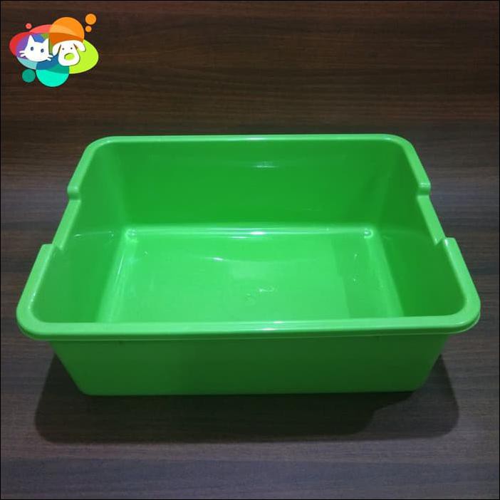 CAT LITTER BOX LARGE / TEMPAT PASIR KUCING / LION STAR PLASTIC NO.1