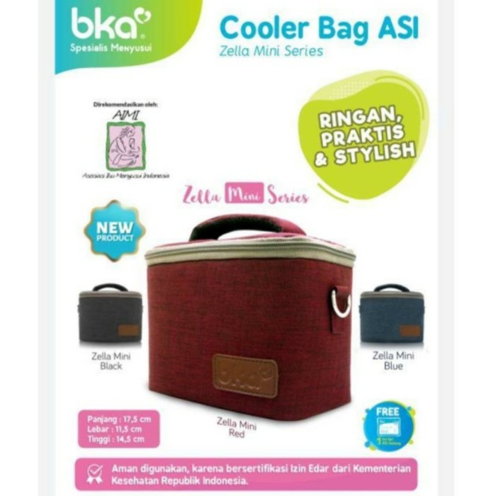 BKA Zella Mini Coolerbag Tas ASIP Breastmilk Thermal Bag