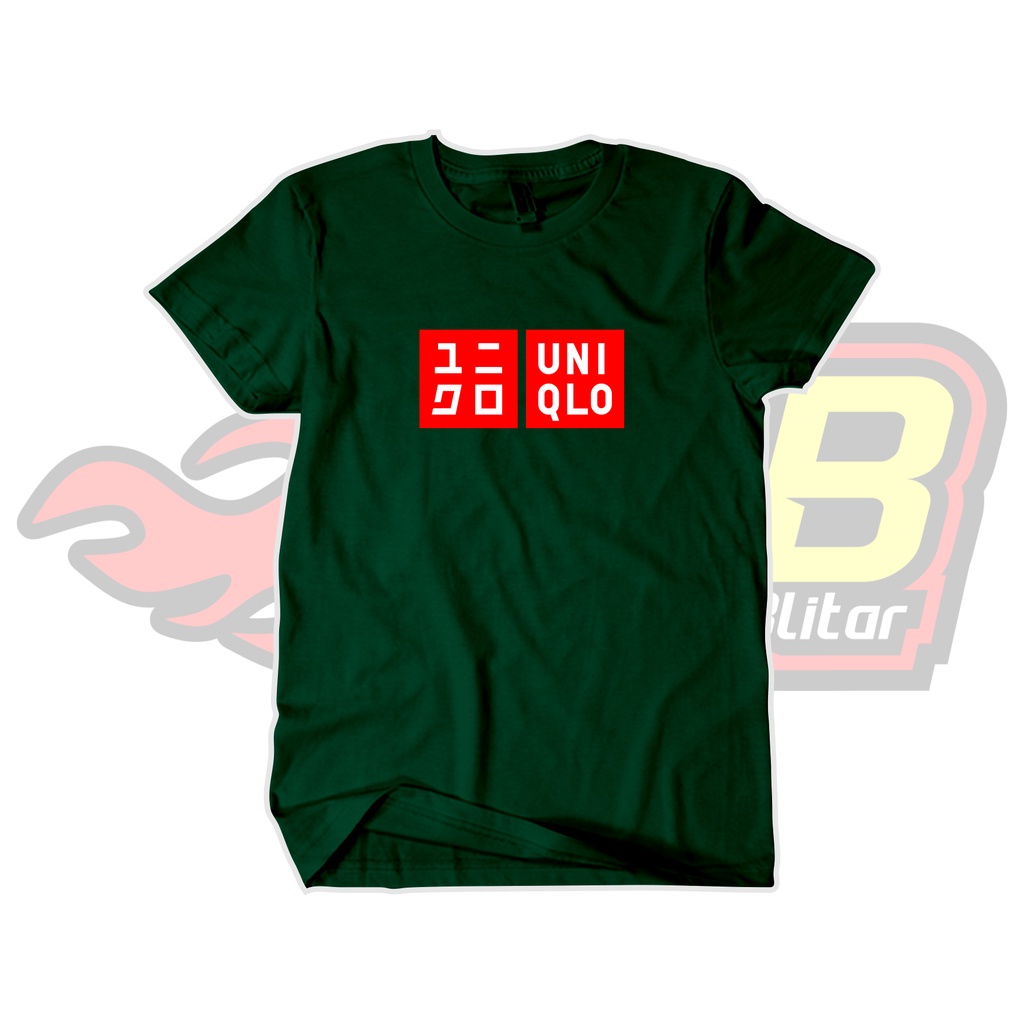 Kaos Distro Pria Katun Uniqlo