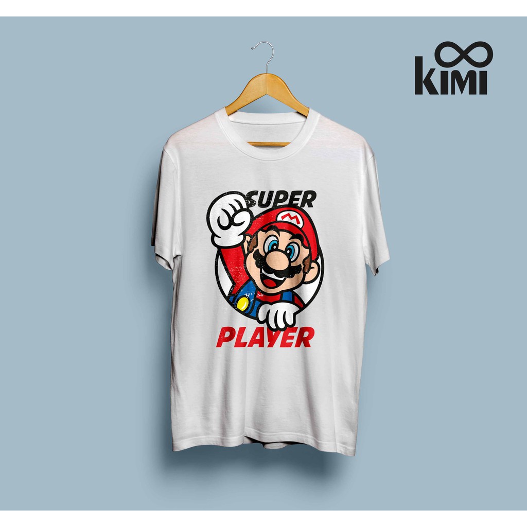 Kaos Super Mario Wii Vintage